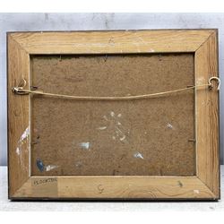 Tom Oldham (British 1928-2019): 'Plockton' and 'Wast Water - Sail Club', two oils on board signed, titled verso max 24cm x 29cm (2)