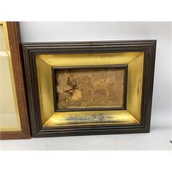 Victorian silhouette; after Josepha Reynolds 'A Bacchante', 19th century print; after John Hoppner pair 19th century colour prints, Frank Paton 'Not at Home', etching signed in pencil, together with etching, engraving and frame (9)