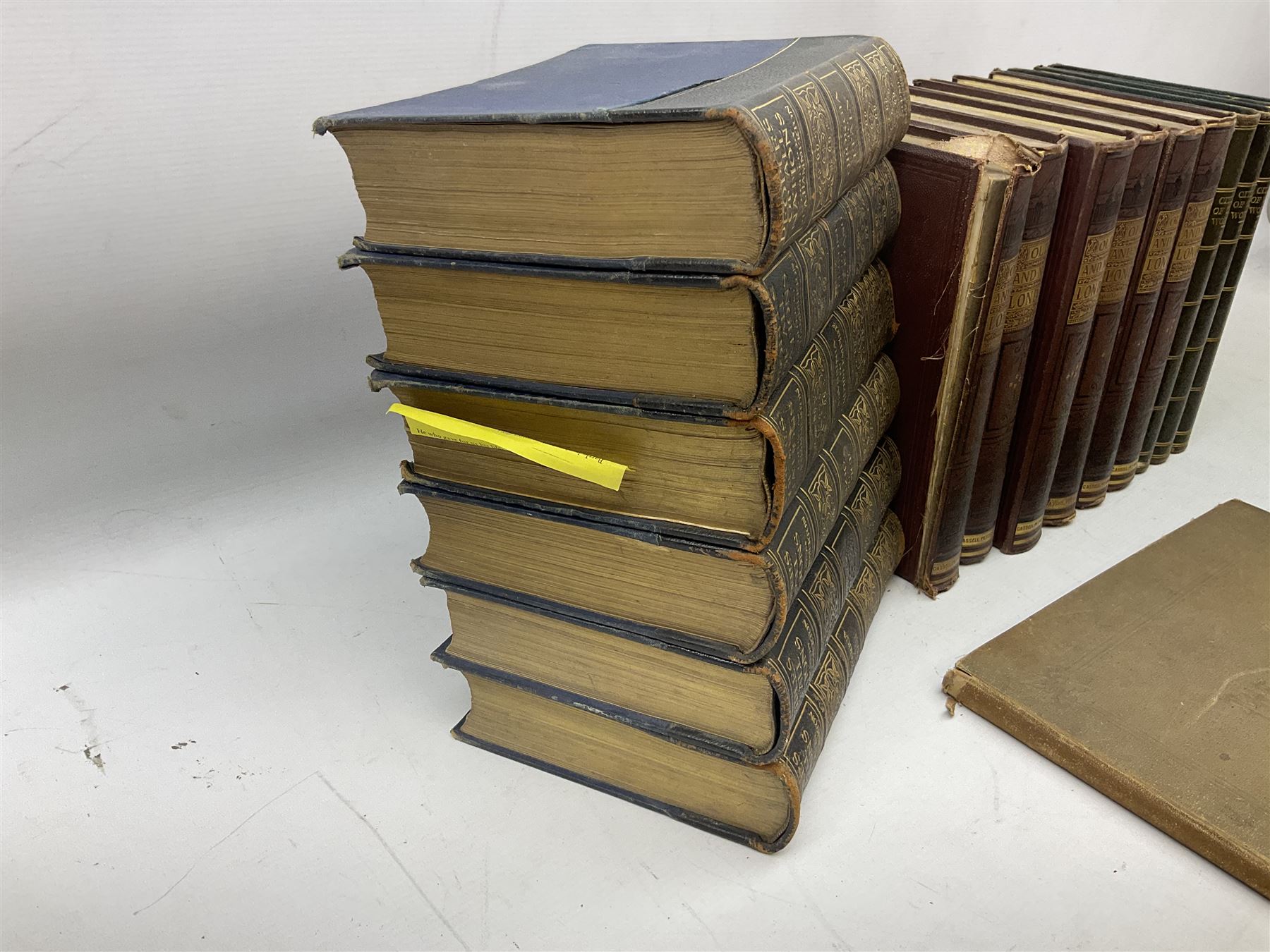 Hammerton, J.A; People of all Nations, Hodder, Edwin; Cities of the World, in three volumes, Walford, Edward; Old and New London Illustrated, A Narrative of Its History, It's People, and It's Places, in six volumes, The Descriptive Album of London