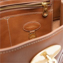 Mulberry - ‘Bayswater Heritage’ Classic Tote Bag, introduced in 2003, in oak NVT leather with signature gold tone Postman’s Lock closure and hardware, with rolled top handles, unused with original dust bag 