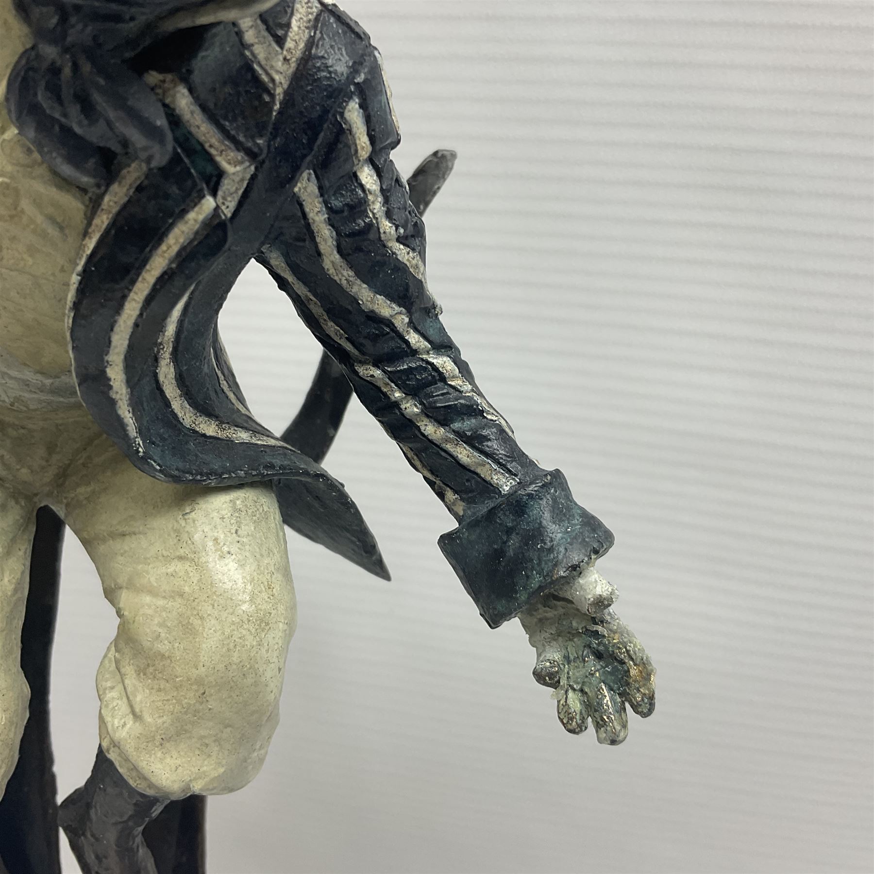 Rachel Talbot (British 1980-), Water Meadow Merriment, limited edition bronze sculpture, modelled as a hare in boating attire, upon a polished marble base, H37cm