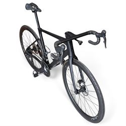 Ribble - Endurance SLR carbon bicycle, electronic gears, Garmin rally pedals, continental tyres, Shimano brakes, 2x12-speed, medium