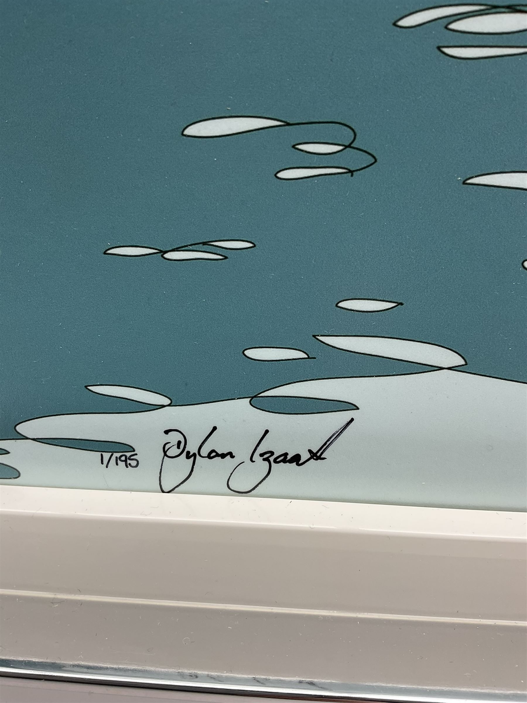 Dylan Izaak (British 1971-): 'Snowed Under', limited edition embellished giclée print laid down on board signed and numbered 1/195, 65cm x 50cm 
Provenance: purchased by the vendor from Whitewall Galleries