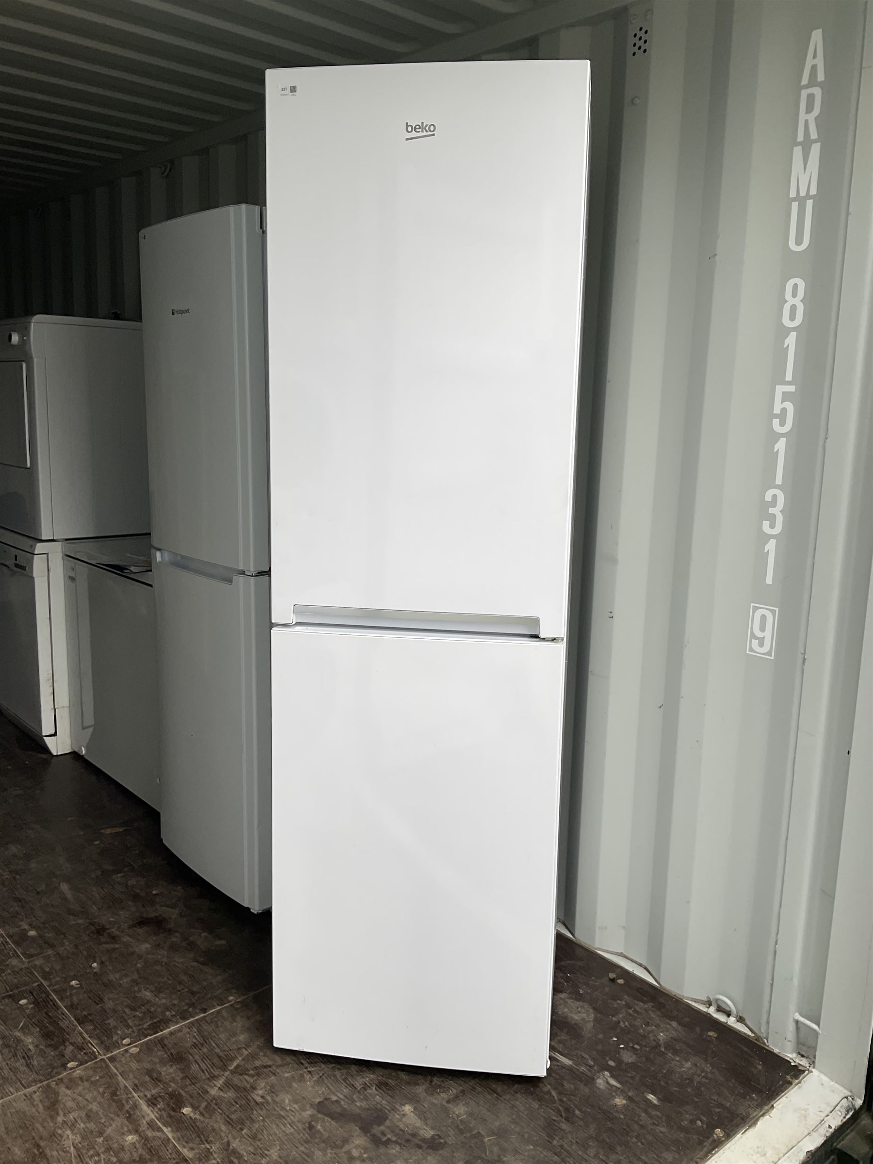 Beko fridge freezer CXFG1601W - THIS LOT IS TO BE COLLECTED BY APPOINTMENT FROM DUGGLEBY STORAGE, GREAT HILL, EASTFIELD, SCARBOROUGH, YO11 3TX