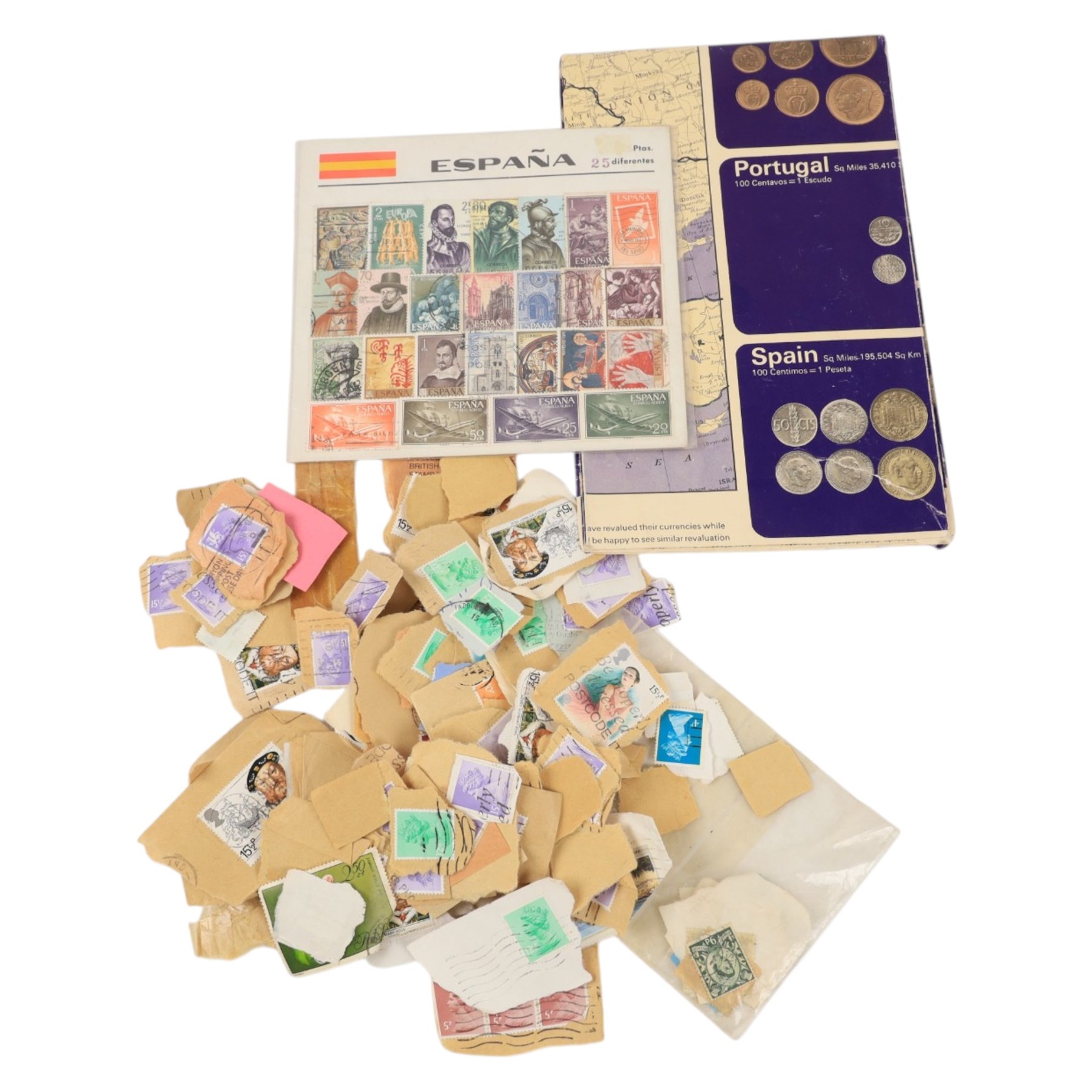 Great British and World stamps, early 20th century and later, in three albums and loose