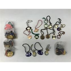 Thirty nine enamelled horse racing badges, to include badges from York, Ripon, Beverley Goodwood etc