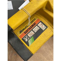 Pair of McCulloch and Challenge Extreme electric chainsaws together with electric Impact wrench  - THIS LOT IS TO BE COLLECTED BY APPOINTMENT FROM DUGGLEBY STORAGE, GREAT HILL, EASTFIELD, SCARBOROUGH, YO11 3TX