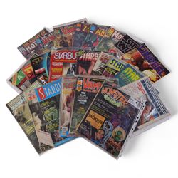 1970s and later magazines, including Starburst, Monster Fantasy, Vampire Tales, Kerrang is...