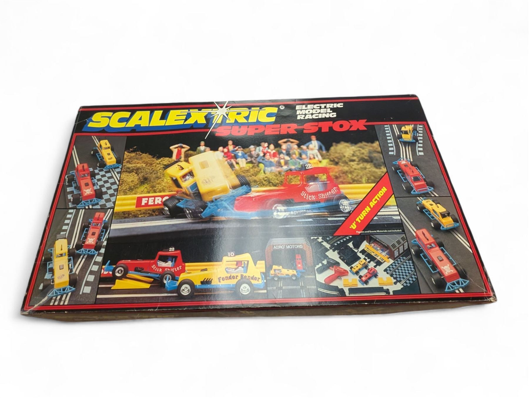 Scaletrix Super Stox electric model racing set, boxed