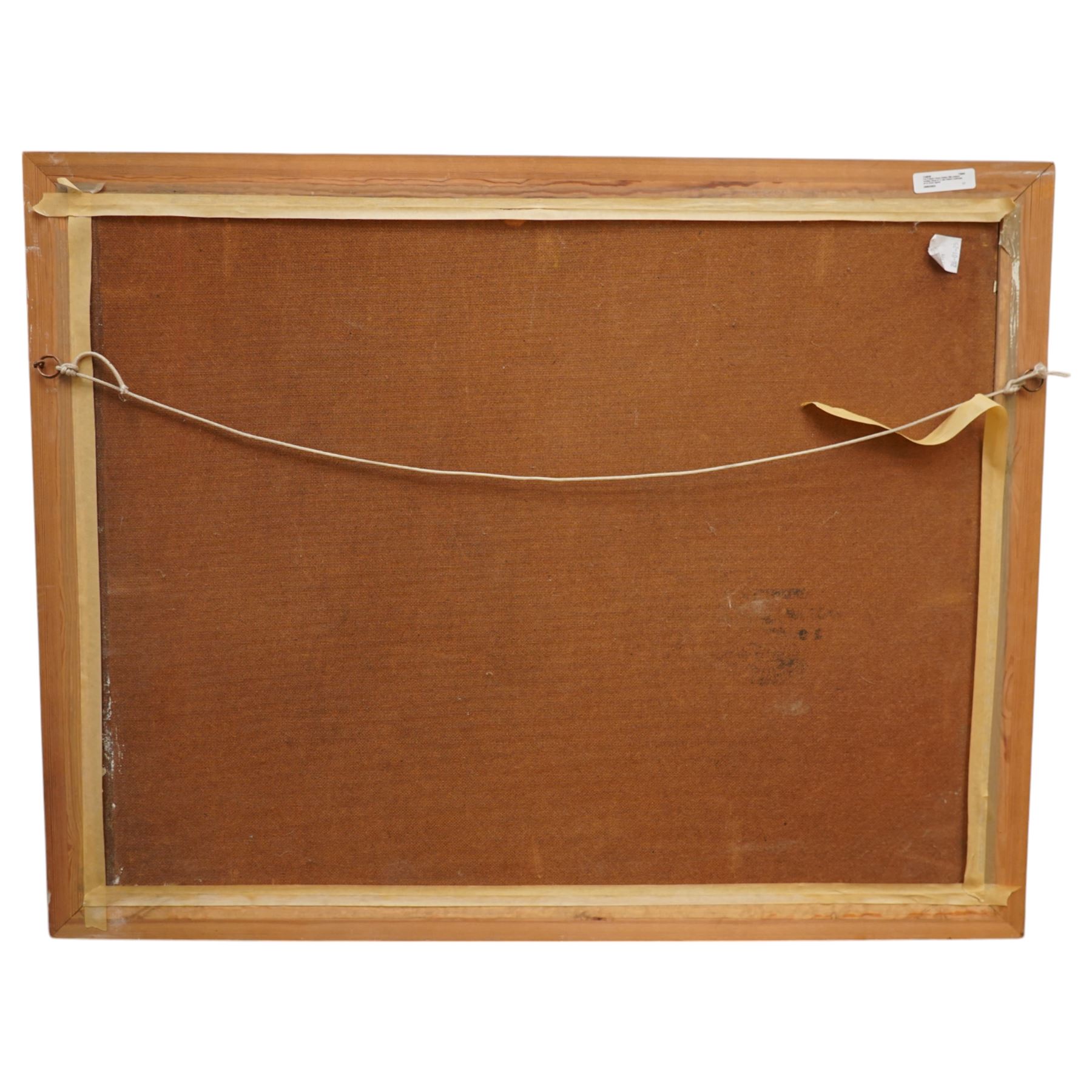 Pat (Patrick) Cleary (British 20th century): Herding Swaledale Sheep in the Lake District, oil on board signed 60cm x 79cm