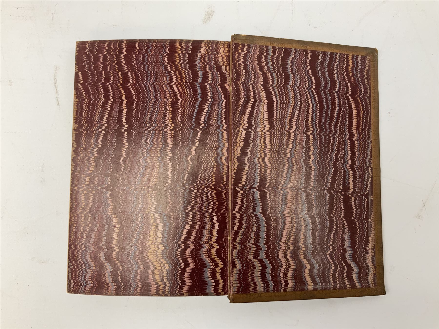 Twenty-seven 19th century leather bound books including The History of Napoleon Edited by R.H. Horne.1841; The Great Diamonds of the World by Edwin W. Streeter. 1882 Second edition; works by Voltaire; etc (27)