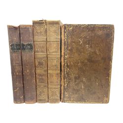  Coelebs; In Search of a Wife, fifth edition in two leather bound volumes London 1809, together with Tome Troisieme; Histoire De Gils Blas De Santillane, two leather bound volumes Paris 1831 and Dramatic Miscellanies one leather bound volume London 
