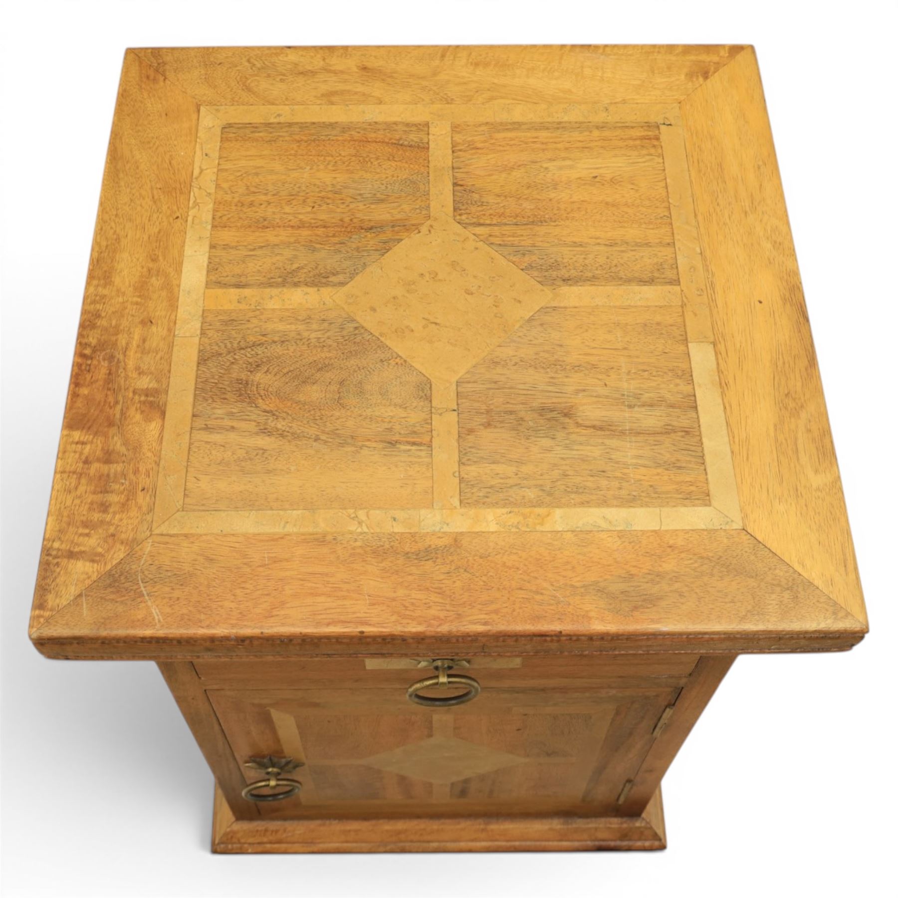 Barker & Stonehouse - pair of 'Flagstone' bedside cabinets, single drawer above a cabinet