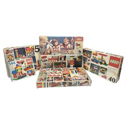 Lego - six 1960s/70s boxes for set Nos.5,40, 050, 066, 070 and 544; well stocked with assorted pieces (6)