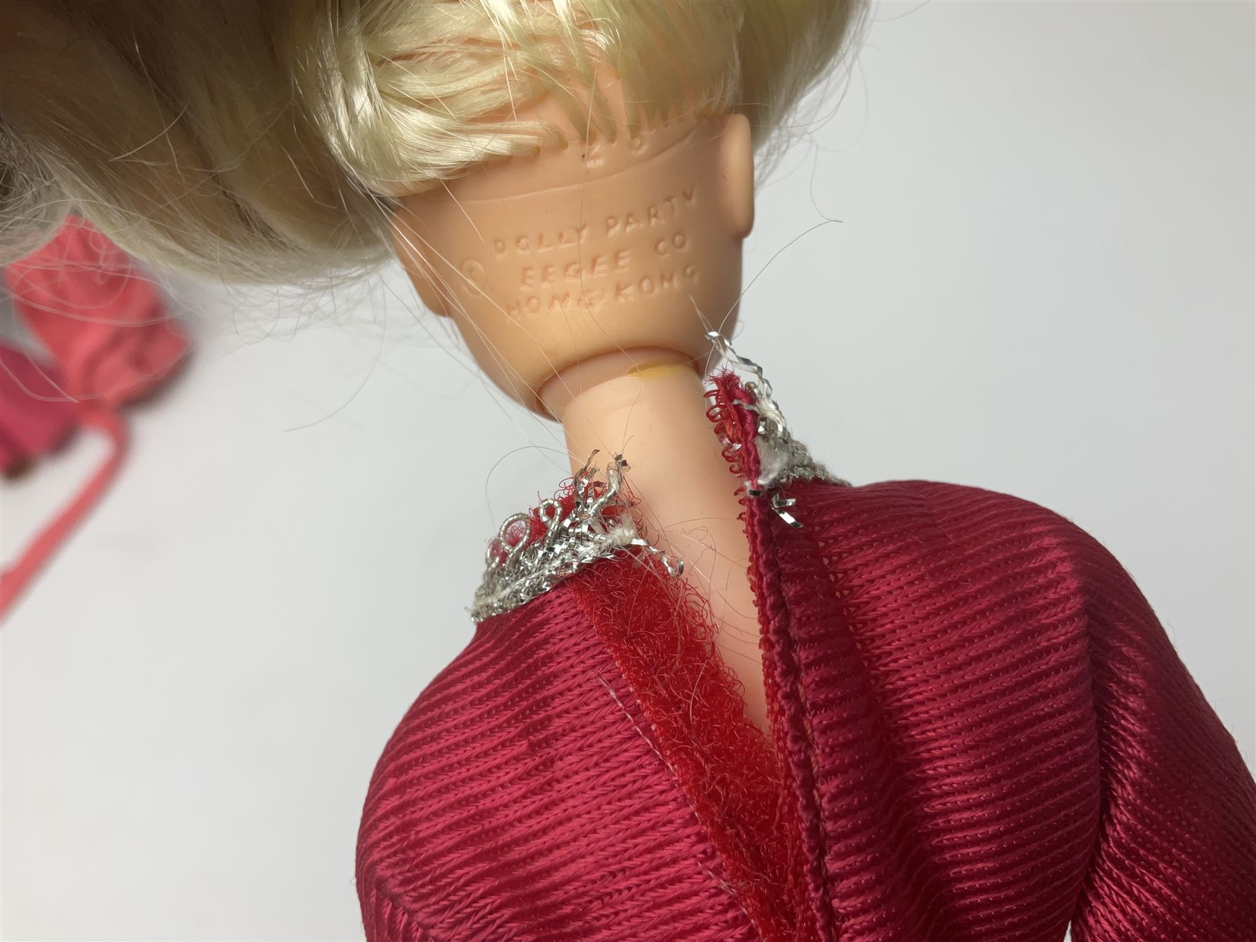 Pelham Puppet - Tyrolean Girl in yellow box; three 'A' Team action figures; clockwork plastic Mickey Mouse figure; and seven various fashion dolls (12)