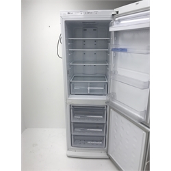  Samsung RL38SCSW fridge freezer, W60cm, H183cm, D62cm  
