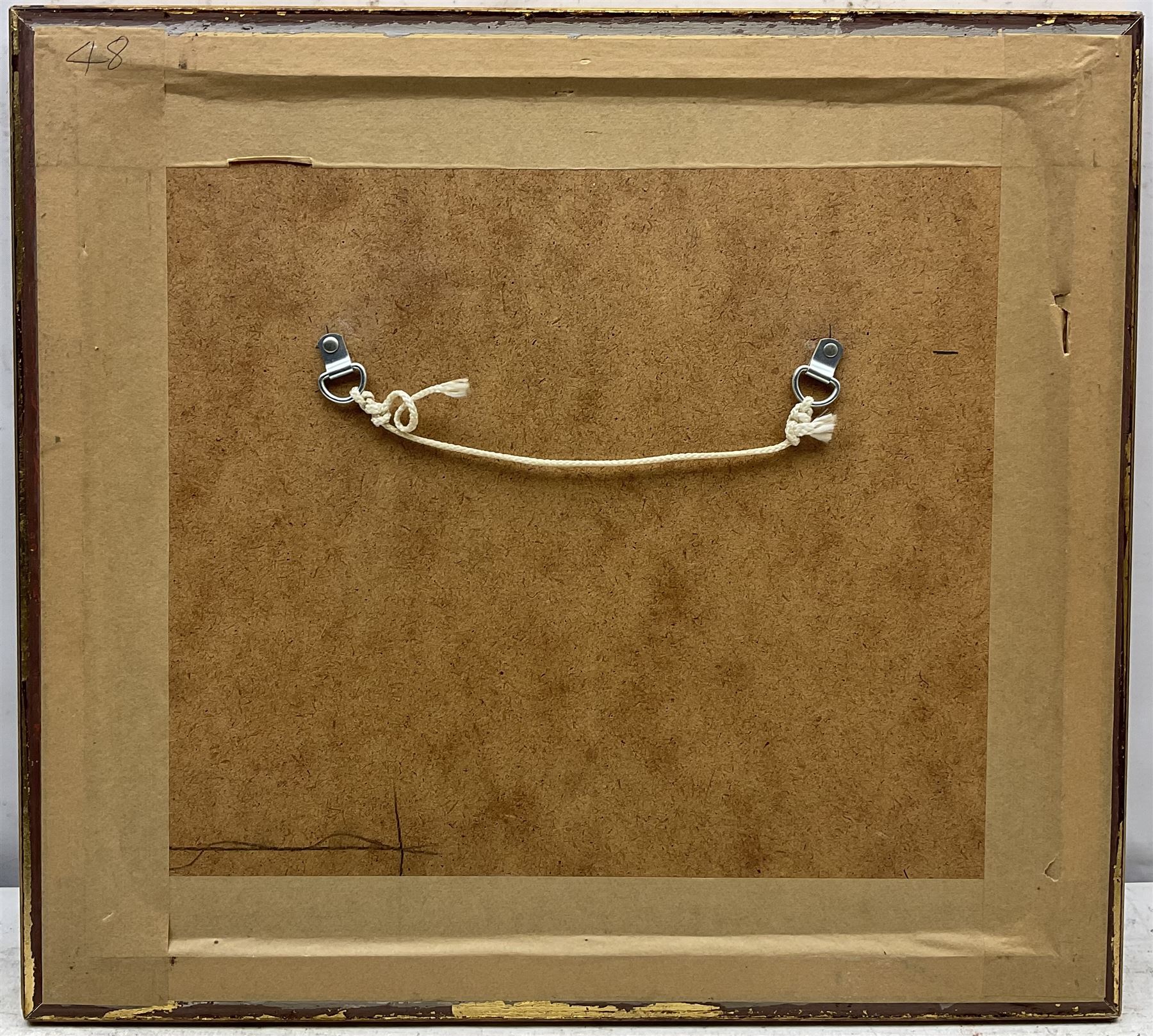 Darren Rees (British 1961-): Seagull, watercolour signed 13cm x 19cm 
Notes: Rees studied Mathematics at Southampton University, teaching the subject for a short time before pursuing painting full-time. His work has attracted many awards including the Natural World and RSPB Fine Art Awards, winning the Swarovski/Birdwatch and BBC Wildlife Artist of the Year competitions, and more recently he was crowned David Shepherd Wildlife Foundation Artist of the Year 2021. His first solo book Bird Impressions was runner up in the Natural History Book of the Year. Most recently, Darren was appointed Artist in Residence by Friends of the Scott Polar Research Institute, traveling to Antarctica with the Royal Navy.