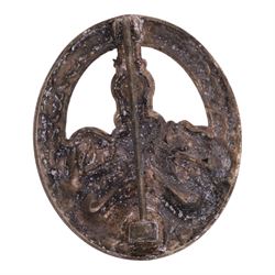 WWII Third Reich Nazi German style Bandit-warfare / Anti-partisan badge