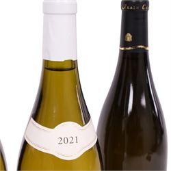 Puligny Montrachet 2017 Dom Alain Chavy, 750ml 13% vol, two bottles and Puligny-Montrachet 2021 Les Houlieres, 750ml 13% vol two bottles  