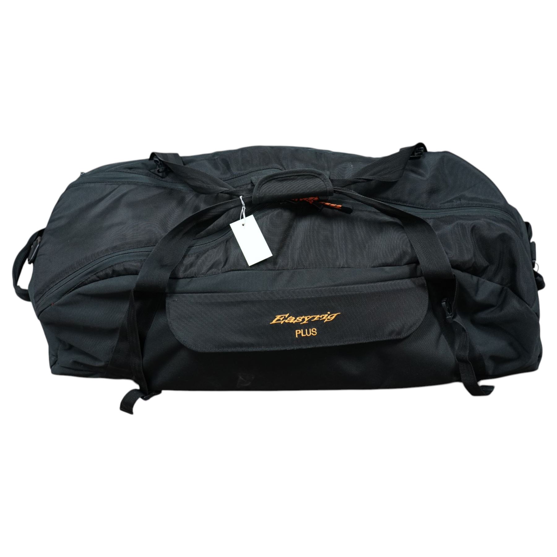 Easyrig Vario 5 Cinema Vest with Flowcine Serene arm, contained within an Easyrig bag