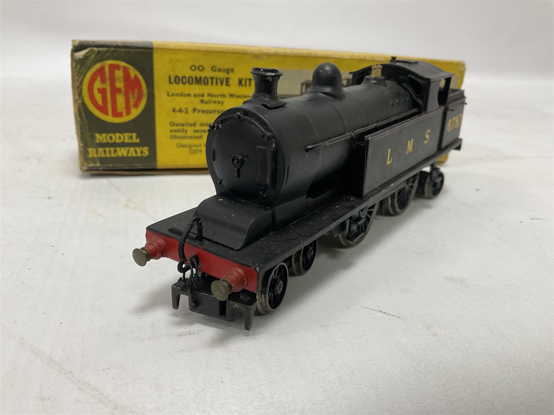 GEM ‘00’ gauge - kit built LNWR/LMS Precursor Tank 4-4-2T locomotive no.6787 finished in LMS black; with original box 