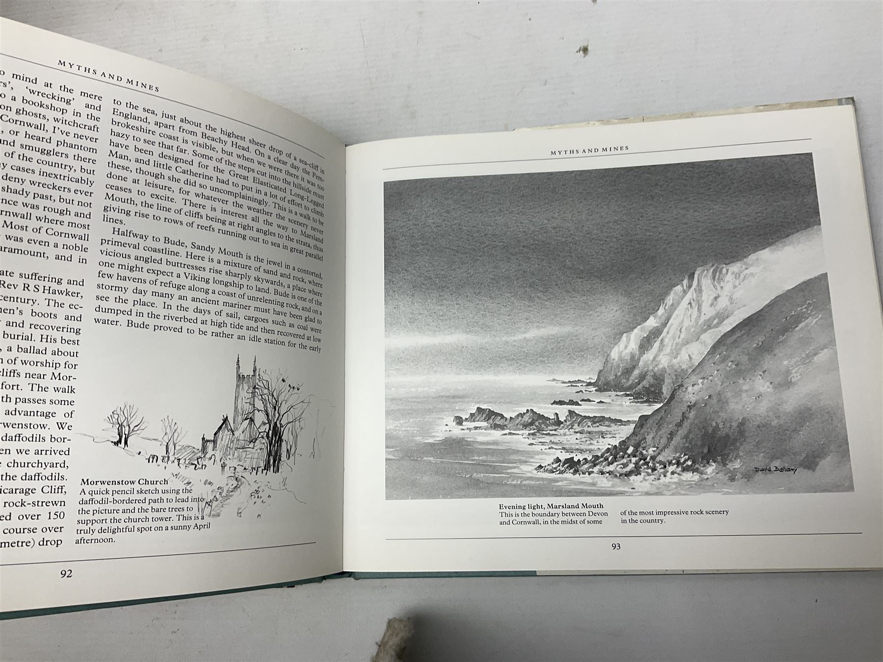 Eight books by David Bellamy on watercolour painting; and two bound volumes of Pennine Magazine 1981-84 (10)