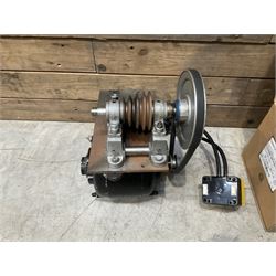 WM precision lathe with Thompson Houston electric motor together with Alfred Herbert die head and bits