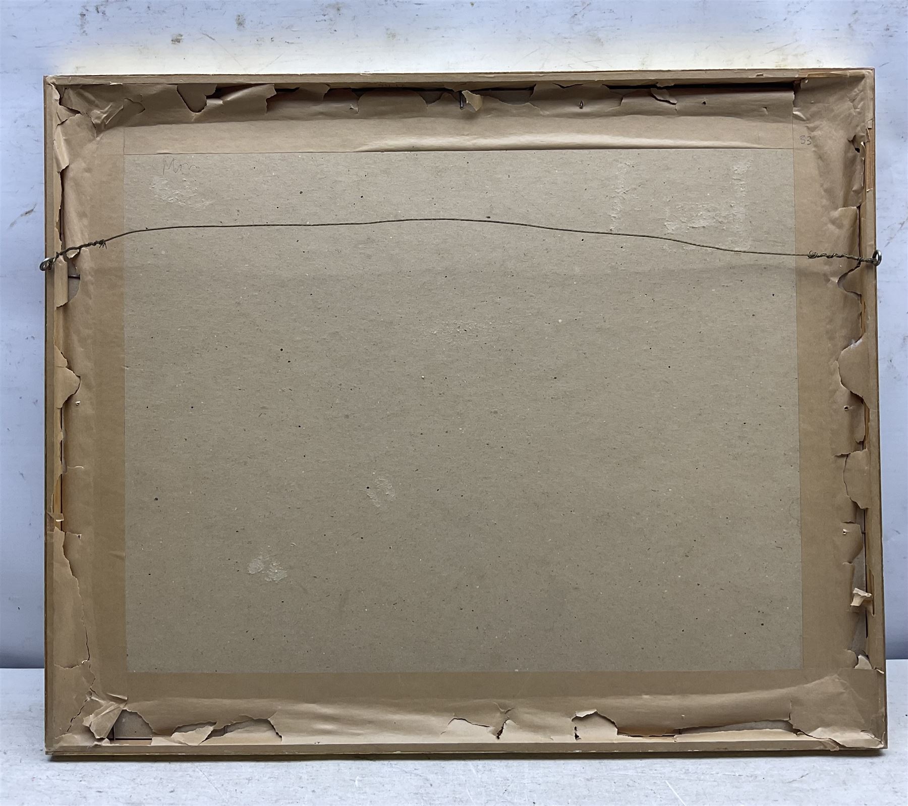 Maurice William Partridge (British 1913-1973): Abstract Cityscape, watercolour signed and dated '67, 28cm x 38cm 