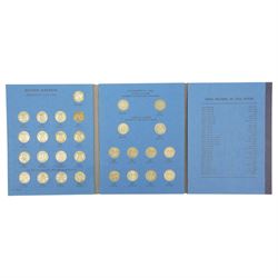 Collection of 18th century and later Great British coins, including 1797 cartwheel two pence, 1797 cartwheel one penny, William IV 1836 silver half crown, Queen Victoria 1890 silver half crown, eight silver shillings 1817-1914, nine silver shillings 1921-1945, collection of silver threepences, and further copper coins