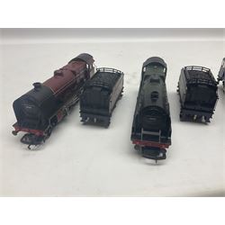 Hornby '00' gauge - two Patriot Class 4-6-0 locomotives 'Lord Rathmore' No.5533 and 'Private E. Sykes VC' No.45537; together with King Class 6000 4-6-0 locomotive 'King George V' No.6000; all unboxed (3)