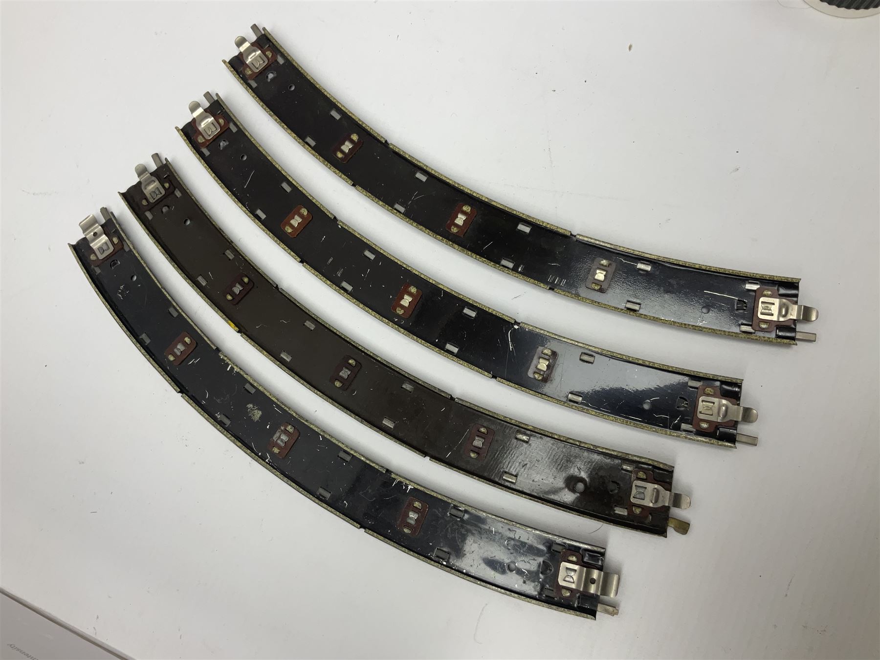 Hornby Dublo - large quantity of three-rail track including various length straights and curves etc; all unboxed