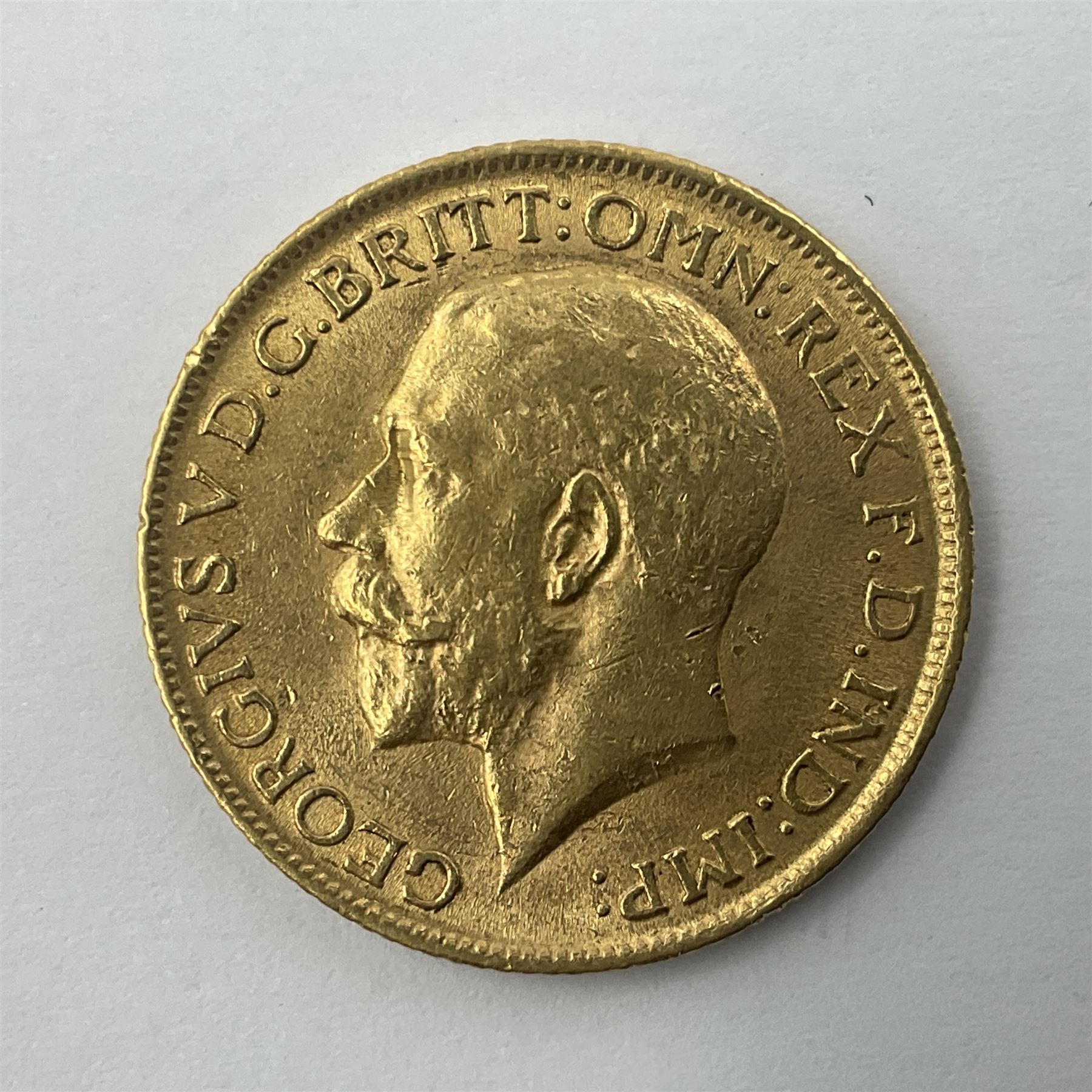 King Edward VII 1913 gold full sovereign coin