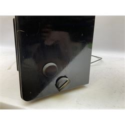 1950s Pye Type PE80 Cambridge International radio, W58cm H43cm D27cm, together with 1952 Pye Type P45 valve radio and 1940s Pye Type 15A radio (3)