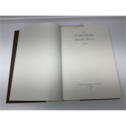 Domesday Books Yorkshire Edition, comprising three volumes; Introduction and Translation, Folios and Maps, and Domesday Book Studies, published by Alecto Historical Editions, London 1987