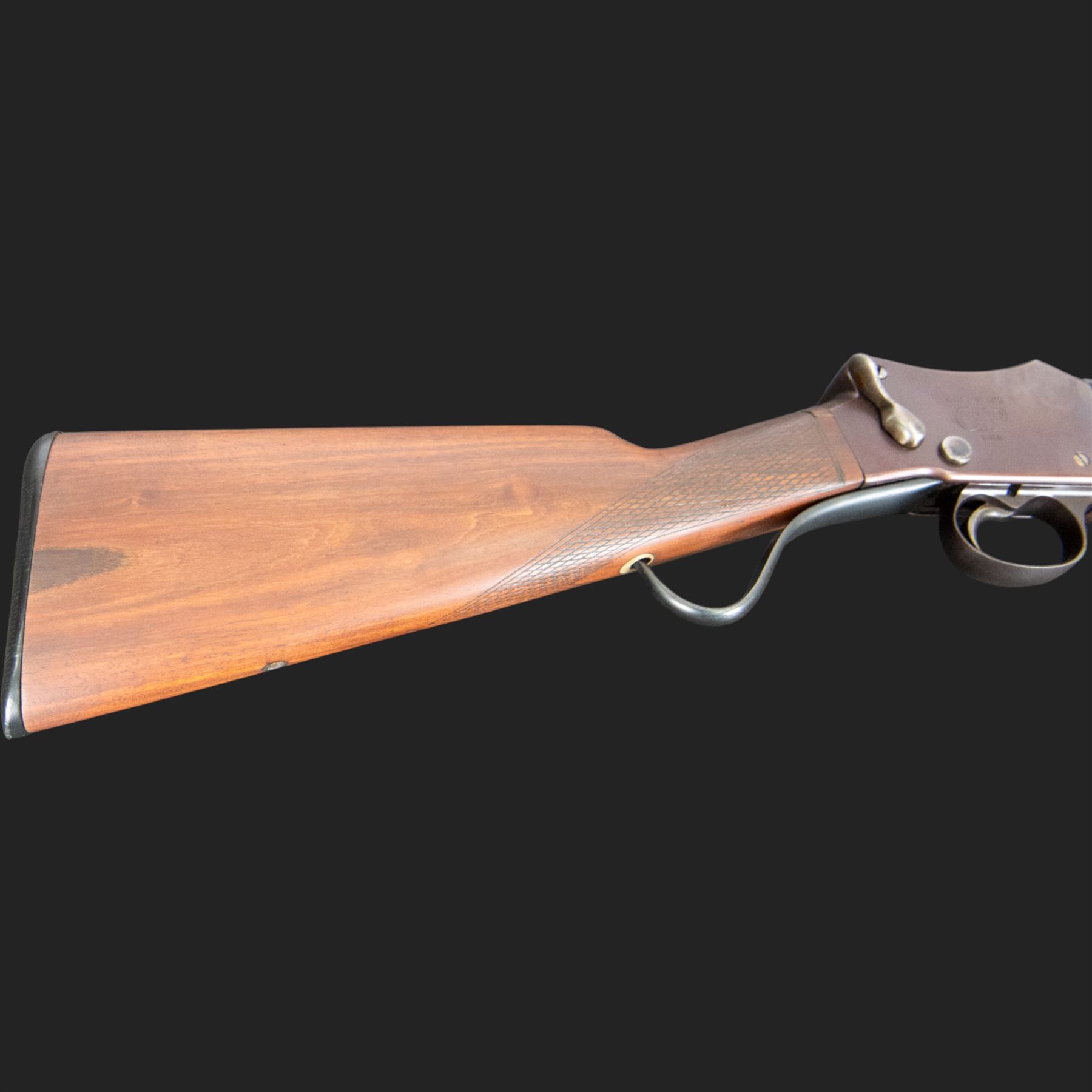 W W Greener Greener's GP Gun Martini underlever action 12 bore single barrelled shotgun, 76cm (30