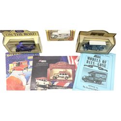 Sixty-one modern die-cast models by Lledo, Days Gone etc including promotional, advertising, souvenir etc; all boxed