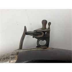 Early 19th century M.T. Wickham of Philadelphia flintlock musket, approximately .700 cal., the 104cm(41