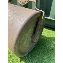 Cast iron garden roller - THIS LOT IS TO BE COLLECTED BY APPOINTMENT FROM DUGGLEBY STORAGE, GREAT HILL, EASTFIELD, SCARBOROUGH, YO11 3TX