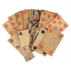 18th century playing cards