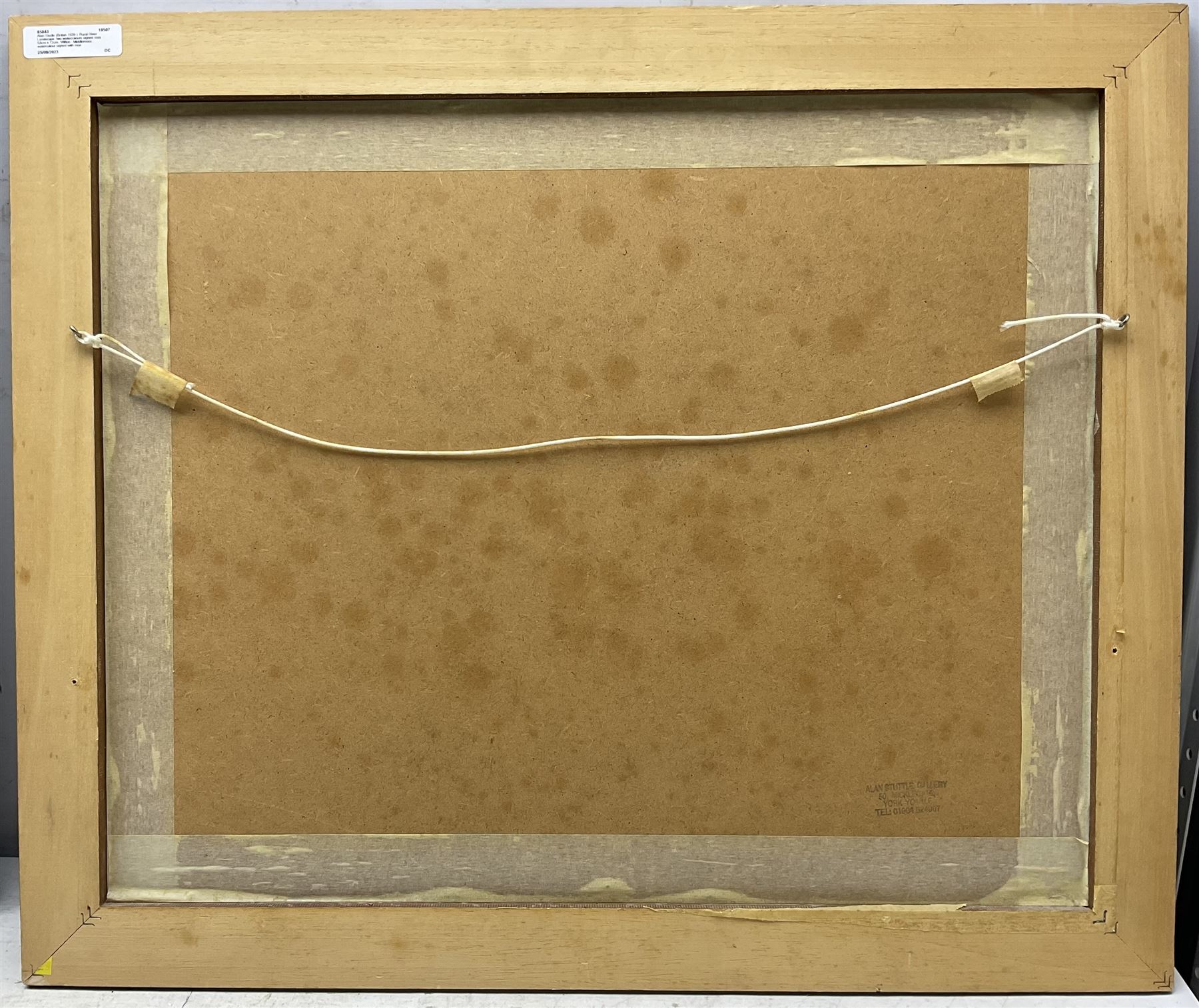 Alan Stuttle (British 1939-): Rural River Landscape, two watercolours signed max 53cm x 72cm; 'Wilton - Middlemass', watercolour signed with monogram and titled 33cm x 43cm (3)