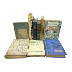 Walter Dening, Japan in Days of Yore; Wounded Pride and How it was Healed, together with W.Somerset Maugham, Sheppey a Play in Three Acts, three books by Beverley Nichols and five others