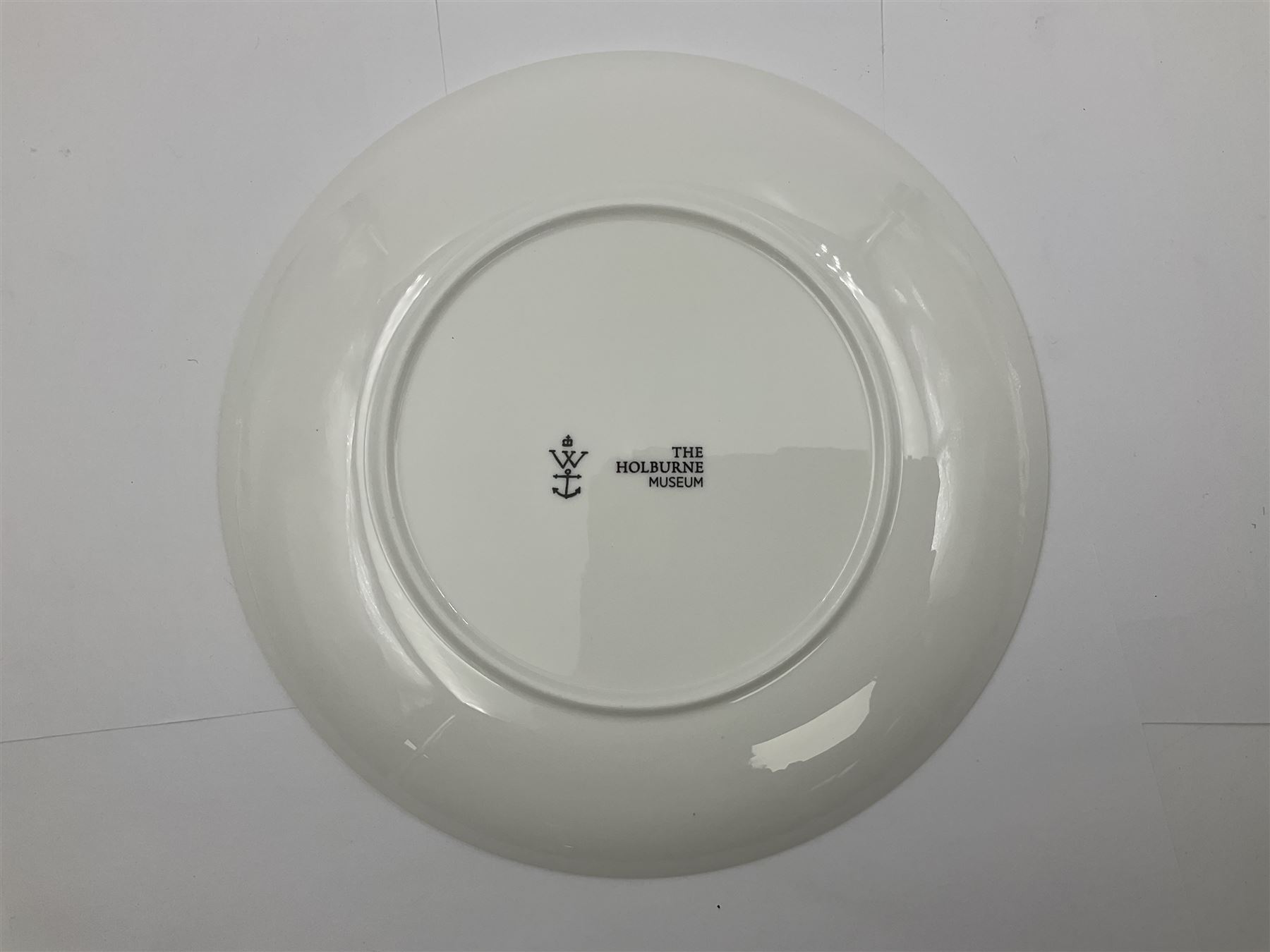 Grayson Perry (British 1960 -): ‘100% Art’, set of three ceramic plates, each with artist's seal printed to base and individually marked either with York Art Gallery, Sainsbury Center or The Holburne Museum