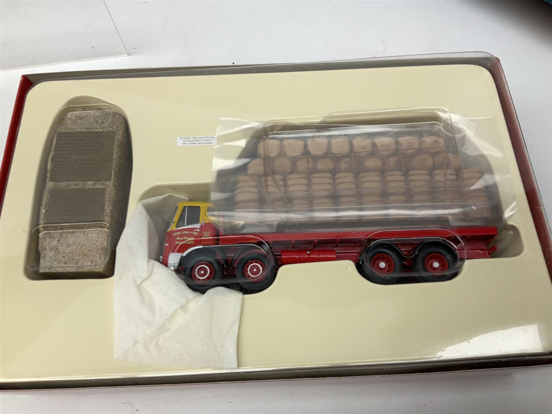 Corgi - Classics limited edition Pickfords Diamond T Ballast (x2) with 24-wheel girder trailer and steel casting load no.55201; limited edition Cafe Connection Leyland (LAD) Octopus sheeted platform lorry no.CC11601; and two Passage of Time models nos.26403 & 23702; all boxed (4)