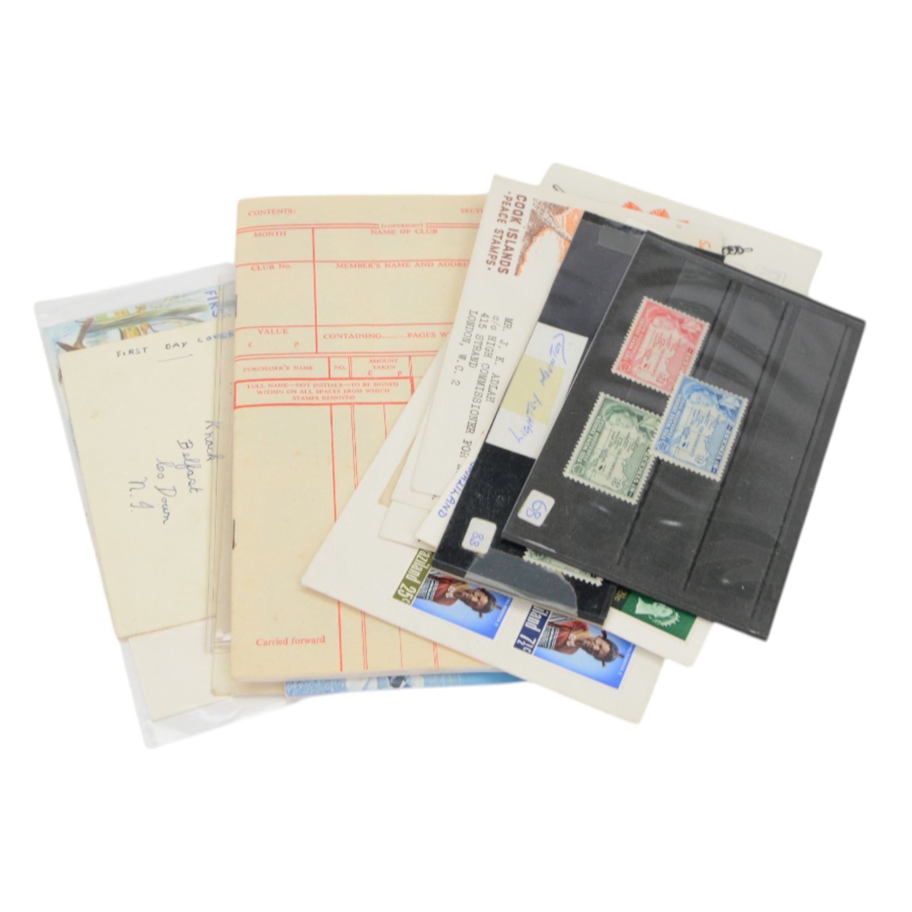 Commonwealth and World stamps, including Aden, Antigua, Australia, British Guyana, Brunei, Bermuda, Ceylon, Christmas Islands, Fiji, Malaya, Malta, Nigeria, St Kitts and Nevis, etc, in various albums and loose, together with two empty stockbooks and various stock cards