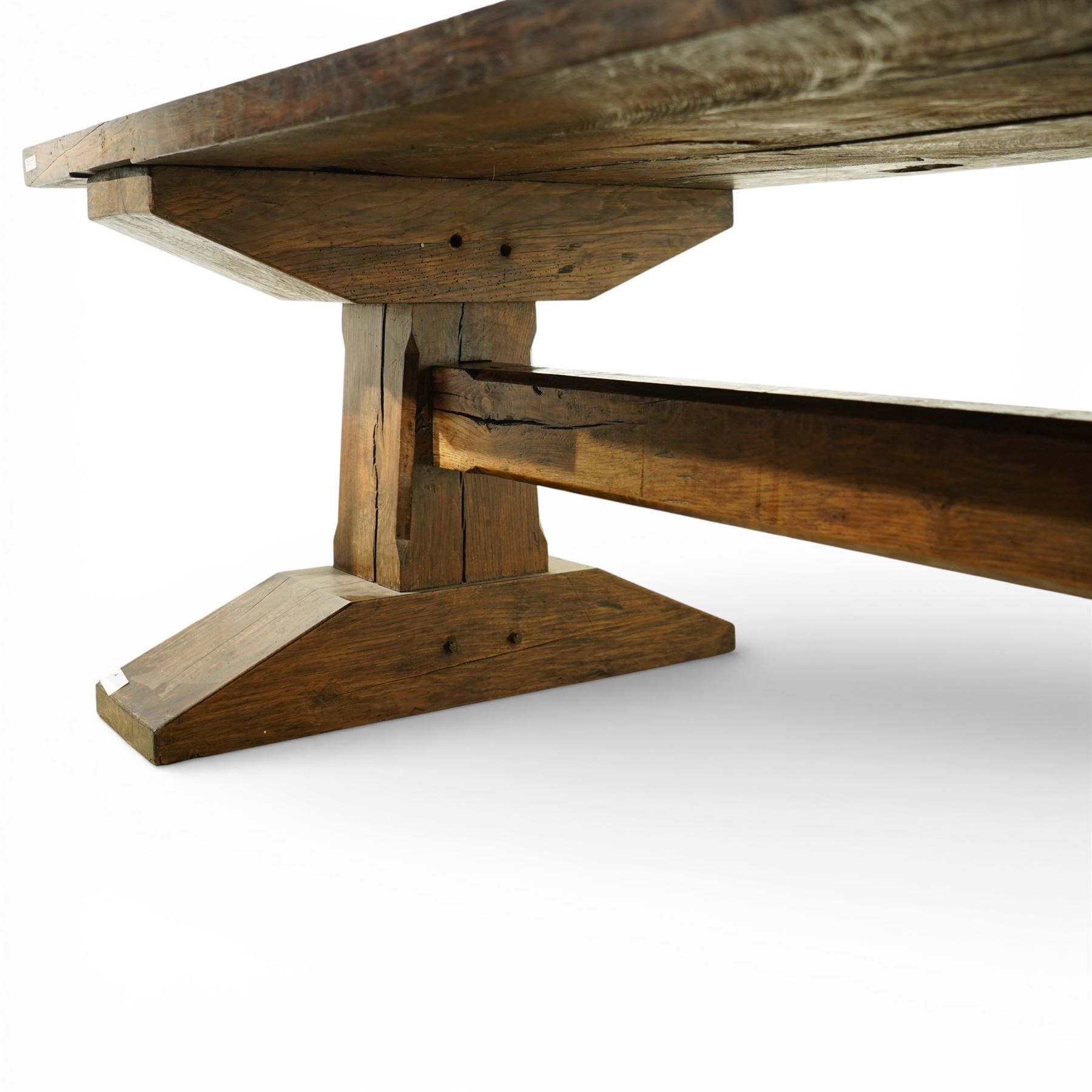 Early 20th century oak refectory table | Antique & Revival Furniture ...