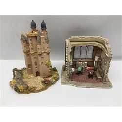 Ten Lilliput Lanes, to include Sleigh Bells, Short Back and Sides, Crook Hall Gardens, Loch Ness Lodge, Le Petit, etc, nine with original boxes  (10)