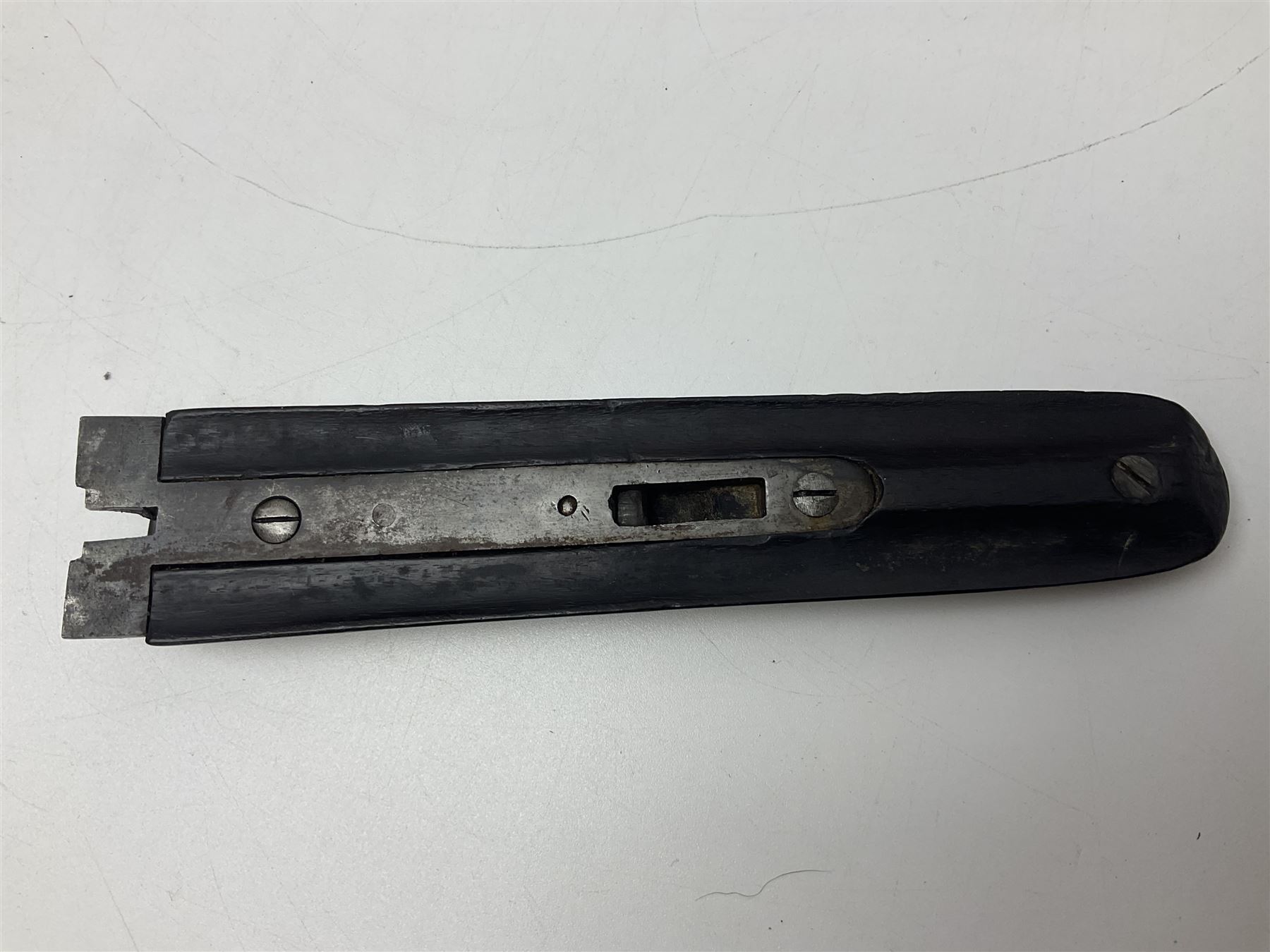 SHOTGUN CERTIFICATE REQUIRED - Late 19th century R. Robinson of Hull 12-bore side-by-side double barrel hammer shotgun; with 76cm(30