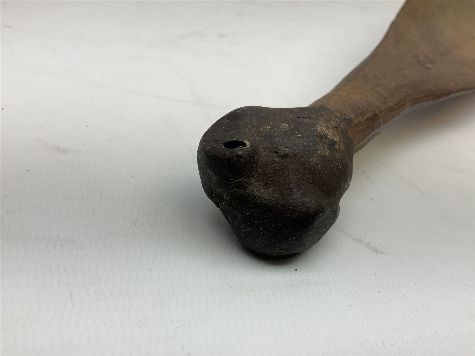 Australian Aboriginal shield, carved with Kangaroo and Emu, 74.5cm; Spear painted with aquatic creatures 78cm, and Spear thrower 81cm (3)