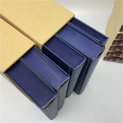 Folio Society - eighteen volumes including The History of the Decline and Fall of the Roman Empire, eight volumes, The History of England, five volumes etc, all with slip covers 