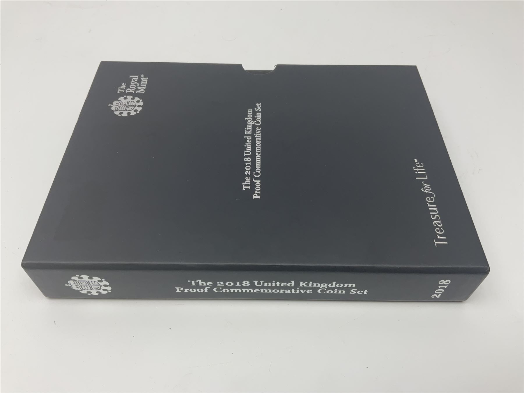 The Royal Mint United Kingdom 2018 proof coin set, commemorative edition, cased with certificate
